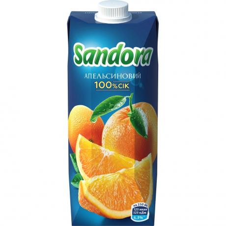 Сандора Апельсин сік 0,5 л